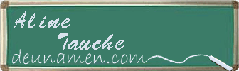 Aline Tauche Visitenkarte